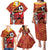 Spain 2024 Football Champions Family Matching Puletasi and Hawaiian Shirt Espana La Roja - Wonder Print Shop