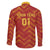 Spain 2024 Football Champions Family Matching Puletasi and Hawaiian Shirt Espana La Roja - Wonder Print Shop
