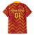 Spain 2024 Football Champions Family Matching Short Sleeve Bodycon Dress and Hawaiian Shirt Espana La Roja - Wonder Print Shop