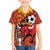 Spain 2024 Football Champions Family Matching Short Sleeve Bodycon Dress and Hawaiian Shirt Espana La Roja - Wonder Print Shop