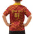 Spain 2024 Football Champions Family Matching Summer Maxi Dress and Hawaiian Shirt Espana La Roja - Wonder Print Shop