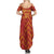 Spain 2024 Football Champions Family Matching Summer Maxi Dress and Hawaiian Shirt Espana La Roja - Wonder Print Shop