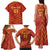 Spain 2024 Football Champions Family Matching Tank Maxi Dress and Hawaiian Shirt Espana La Roja - Wonder Print Shop