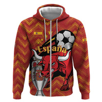 Spain 2024 Football Champions Hoodie Espana La Roja - Wonder Print Shop