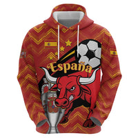 Spain 2024 Football Champions Hoodie Espana La Roja - Wonder Print Shop