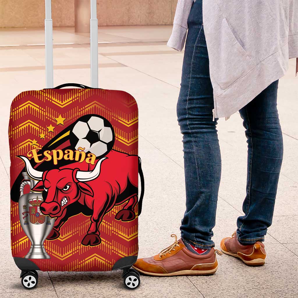 Spain 2024 Football Champions Luggage Cover Espana La Roja - Wonder Print Shop