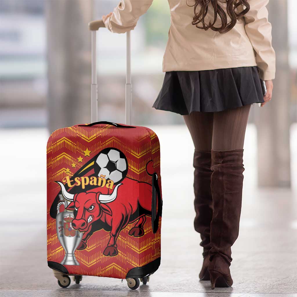 Spain 2024 Football Champions Luggage Cover Espana La Roja - Wonder Print Shop