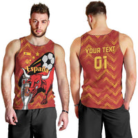 Spain 2024 Football Champions Men Tank Top Espana La Roja - Wonder Print Shop