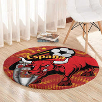 Spain 2024 Football Champions Round Carpet Espana La Roja