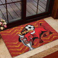Spain 2024 Football Champions Rubber Doormat Espana La Roja - Wonder Print Shop