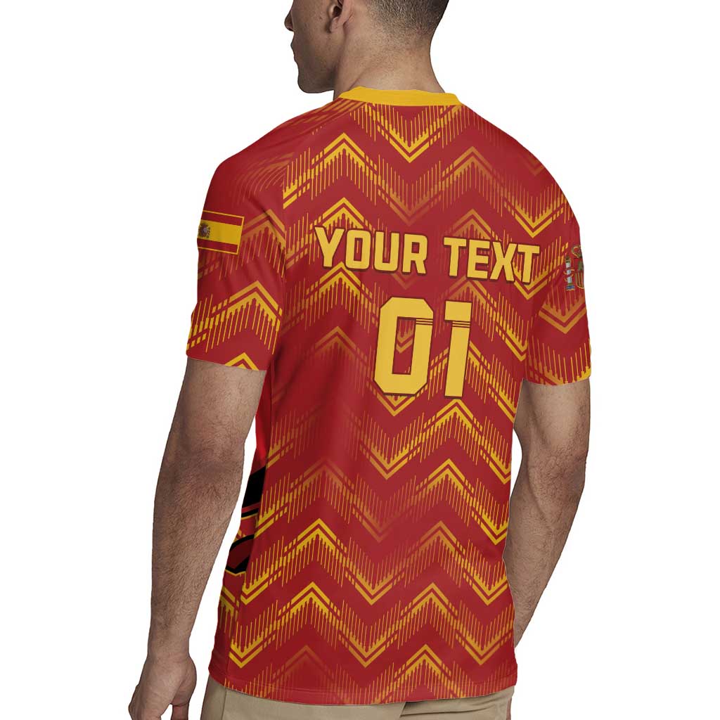 Spain 2024 Football Champions Rugby Jersey Espana La Roja - Wonder Print Shop