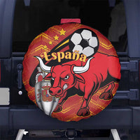 Spain 2024 Football Champions Spare Tire Cover Espana La Roja - Wonder Print Shop