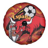 Spain 2024 Football Champions Spare Tire Cover Espana La Roja - Wonder Print Shop