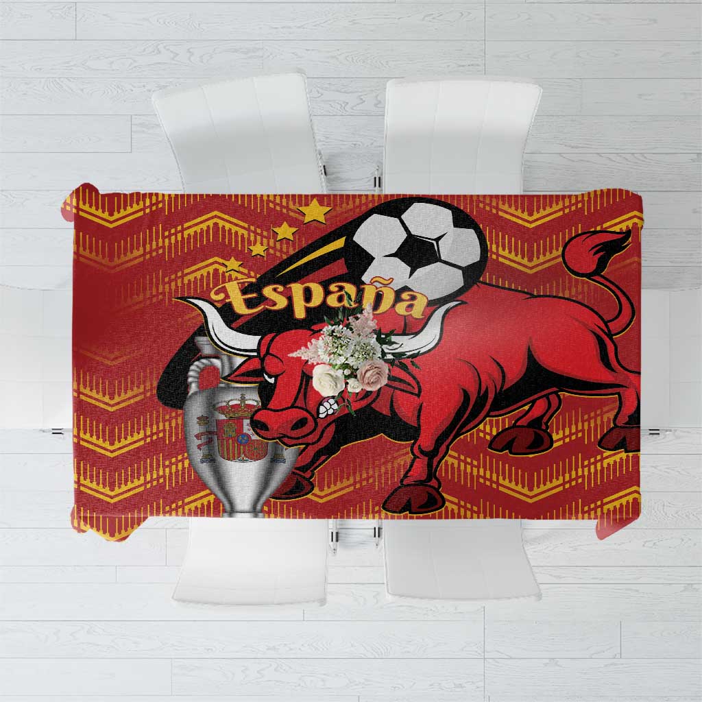 Spain 2024 Football Champions Tablecloth Espana La Roja - Wonder Print Shop
