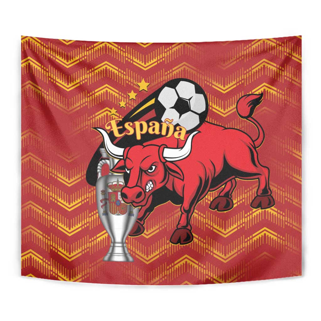 Spain 2024 Football Champions Tapestry Espana La Roja - Wonder Print Shop
