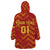 Spain 2024 Football Champions Wearable Blanket Hoodie Espana La Roja - Wonder Print Shop