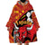 Spain 2024 Football Champions Wearable Blanket Hoodie Espana La Roja - Wonder Print Shop