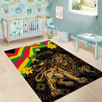 Enkutatash Ethiopia New Year Area Rug Lion of Judah Adey Abeba Flower - Wonder Print Shop