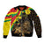 Enkutatash Ethiopia New Year Bomber Jacket Lion of Judah Adey Abeba Flower - Wonder Print Shop