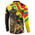 Enkutatash Ethiopia New Year Button Sweatshirt Lion of Judah Adey Abeba Flower - Wonder Print Shop