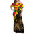 Enkutatash Ethiopia New Year Family Matching Off Shoulder Maxi Dress and Hawaiian Shirt Lion of Judah Adey Abeba Flower - Wonder Print Shop