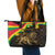 Enkutatash Ethiopia New Year Leather Tote Bag Lion of Judah Adey Abeba Flower - Wonder Print Shop