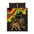 Enkutatash Ethiopia New Year Quilt Bed Set Lion of Judah Adey Abeba Flower - Wonder Print Shop