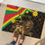 Enkutatash Ethiopia New Year Rubber Doormat Lion of Judah Adey Abeba Flower - Wonder Print Shop