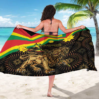 Enkutatash Ethiopia New Year Sarong Lion of Judah Adey Abeba Flower - Wonder Print Shop