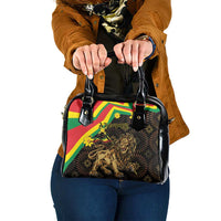 Enkutatash Ethiopia New Year Shoulder Handbag Lion of Judah Adey Abeba Flower