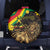 Enkutatash Ethiopia New Year Spare Tire Cover Lion of Judah Adey Abeba Flower - Wonder Print Shop