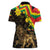 Enkutatash Ethiopia New Year Women Polo Shirt Lion of Judah Adey Abeba Flower - Wonder Print Shop