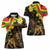 Enkutatash Ethiopia New Year Women Polo Shirt Lion of Judah Adey Abeba Flower - Wonder Print Shop