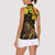 Enkutatash Ethiopia New Year Women Sleeveless Polo Shirt Lion of Judah Adey Abeba Flower - Wonder Print Shop