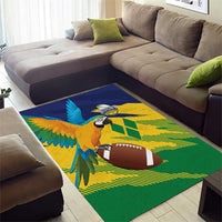 Rugby Saint Vincent and the Grenadines Area Rug Go SVG Amazona Guildingii - Wonder Print Shop