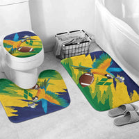 Rugby Saint Vincent and the Grenadines Bathroom Set Go SVG Amazona Guildingii - Wonder Print Shop