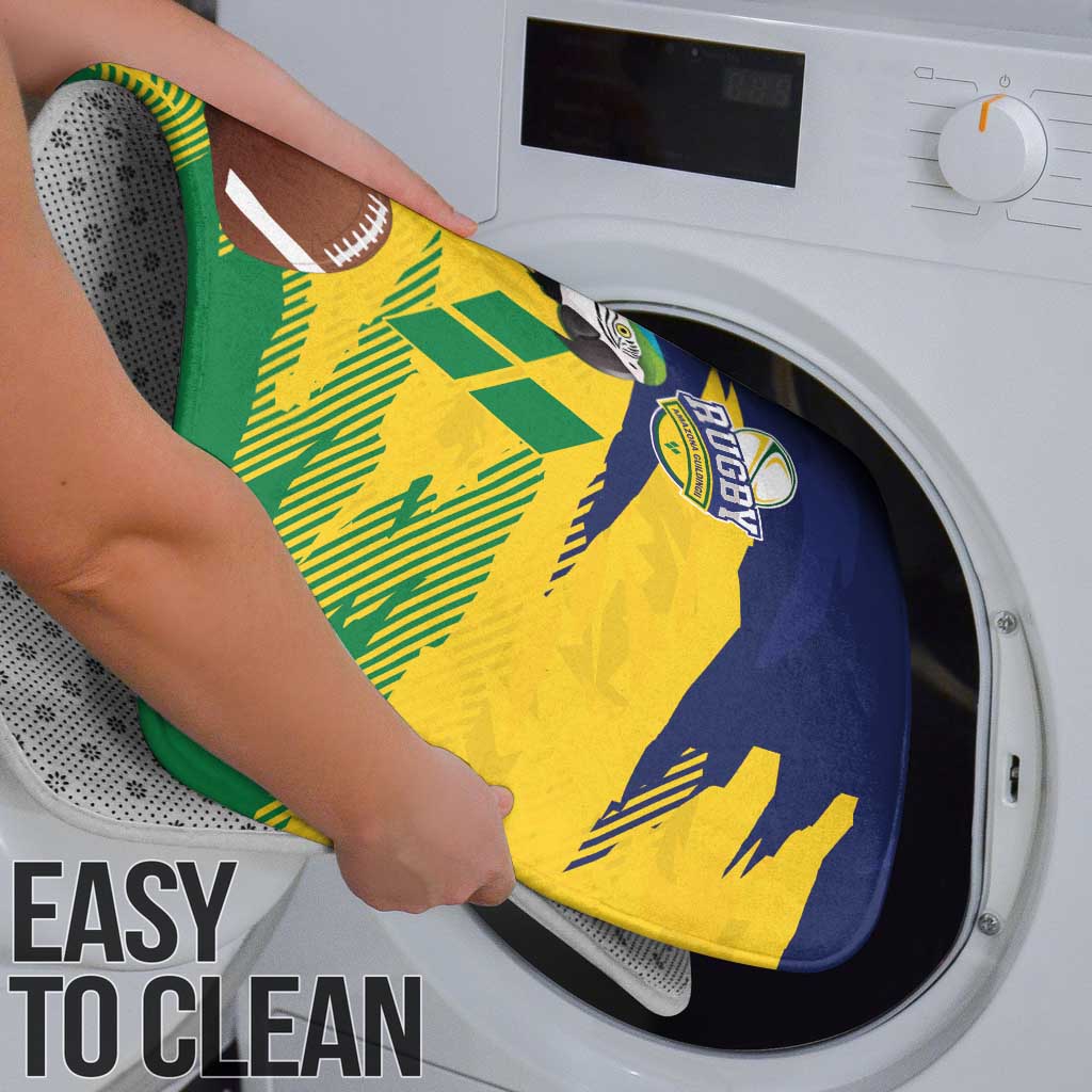 Rugby Saint Vincent and the Grenadines Bathroom Set Go SVG Amazona Guildingii - Wonder Print Shop