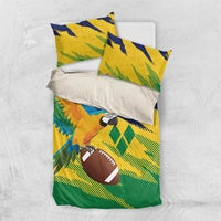 Rugby Saint Vincent and the Grenadines Bedding Set Go SVG Amazona Guildingii - Wonder Print Shop