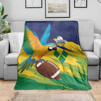 Rugby Saint Vincent and the Grenadines Blanket Go SVG Amazona Guildingii - Wonder Print Shop