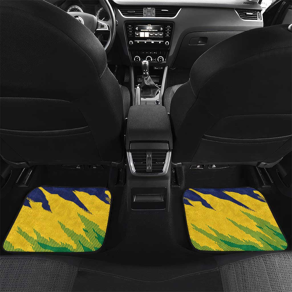 Rugby Saint Vincent and the Grenadines Car Mats Go SVG Amazona Guildingii - Wonder Print Shop