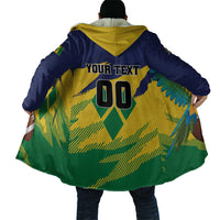Custom Rugby Saint Vincent and the Grenadines Cloak Go SVG Amazona Guildingii - Wonder Print Shop