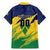 Custom Rugby Saint Vincent and the Grenadines Family Matching Mermaid Dress and Hawaiian Shirt Go SVG Amazona Guildingii - Wonder Print Shop