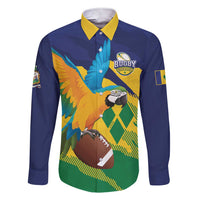 Custom Rugby Saint Vincent and the Grenadines Family Matching Short Sleeve Bodycon Dress and Hawaiian Shirt Go SVG Amazona Guildingii - Wonder Print Shop