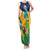 Custom Rugby Saint Vincent and the Grenadines Family Matching Tank Maxi Dress and Hawaiian Shirt Go SVG Amazona Guildingii - Wonder Print Shop