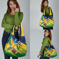 Rugby Saint Vincent and the Grenadines Grocery Bag Go SVG Amazona Guildingii - Wonder Print Shop