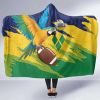 Rugby Saint Vincent and the Grenadines Hooded Blanket Go SVG Amazona Guildingii - Wonder Print Shop