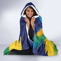 Rugby Saint Vincent and the Grenadines Hooded Blanket Go SVG Amazona Guildingii - Wonder Print Shop