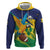 Custom Rugby Saint Vincent and the Grenadines Hoodie Go SVG Amazona Guildingii - Wonder Print Shop