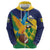 Custom Rugby Saint Vincent and the Grenadines Hoodie Go SVG Amazona Guildingii - Wonder Print Shop