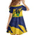 Custom Rugby Saint Vincent and the Grenadines Kid Short Sleeve Dress Go SVG Amazona Guildingii - Wonder Print Shop